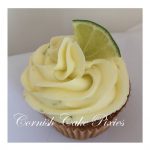 cup cake lime with lime slice decoration