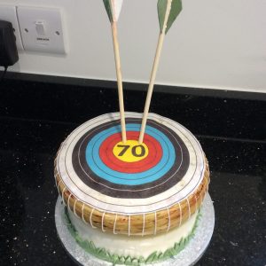 Archery cake