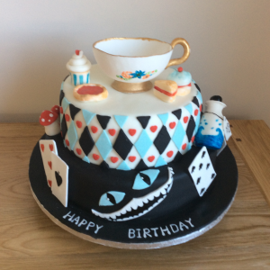 Alice cake 2 tier £120