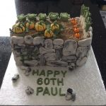 vegetable garden cake